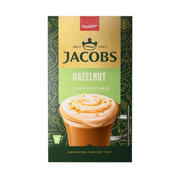 Jacbos Cappuccino 126,40 g ali lešnik 132 g Matcha jagoda ali vanilija, 116 g Jacobs Akcija v trgovini Mercator