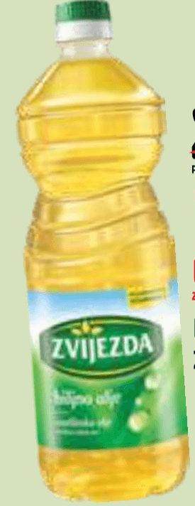 RASTLINSKO OLJE ZVIJEZDA 1 l - Akcija v trgovini E.Leclerc