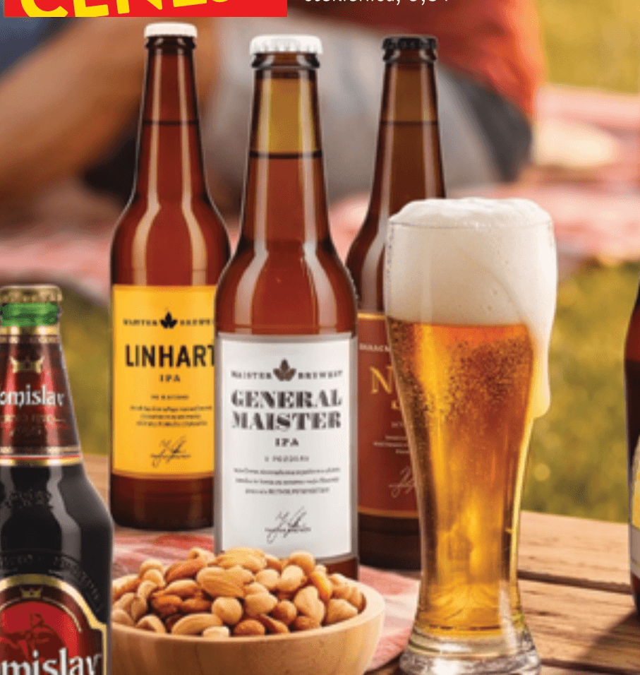 Maister Brewery Piva 0,5 l - Akcija v trgovini Spar