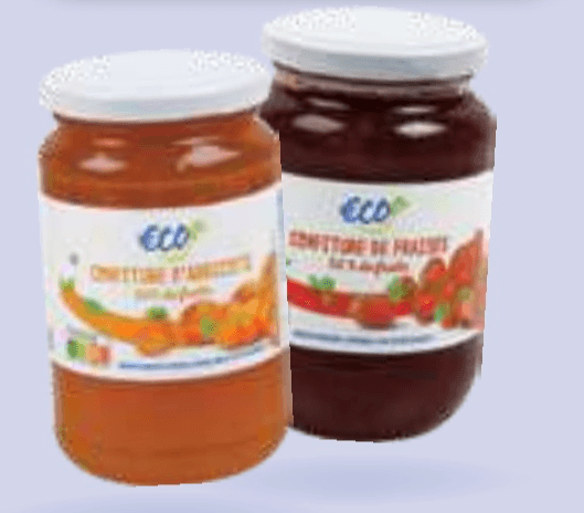 Jagodni ali Marelični Namaz Eco 450 g - Akcija v trgovini E.Leclerc