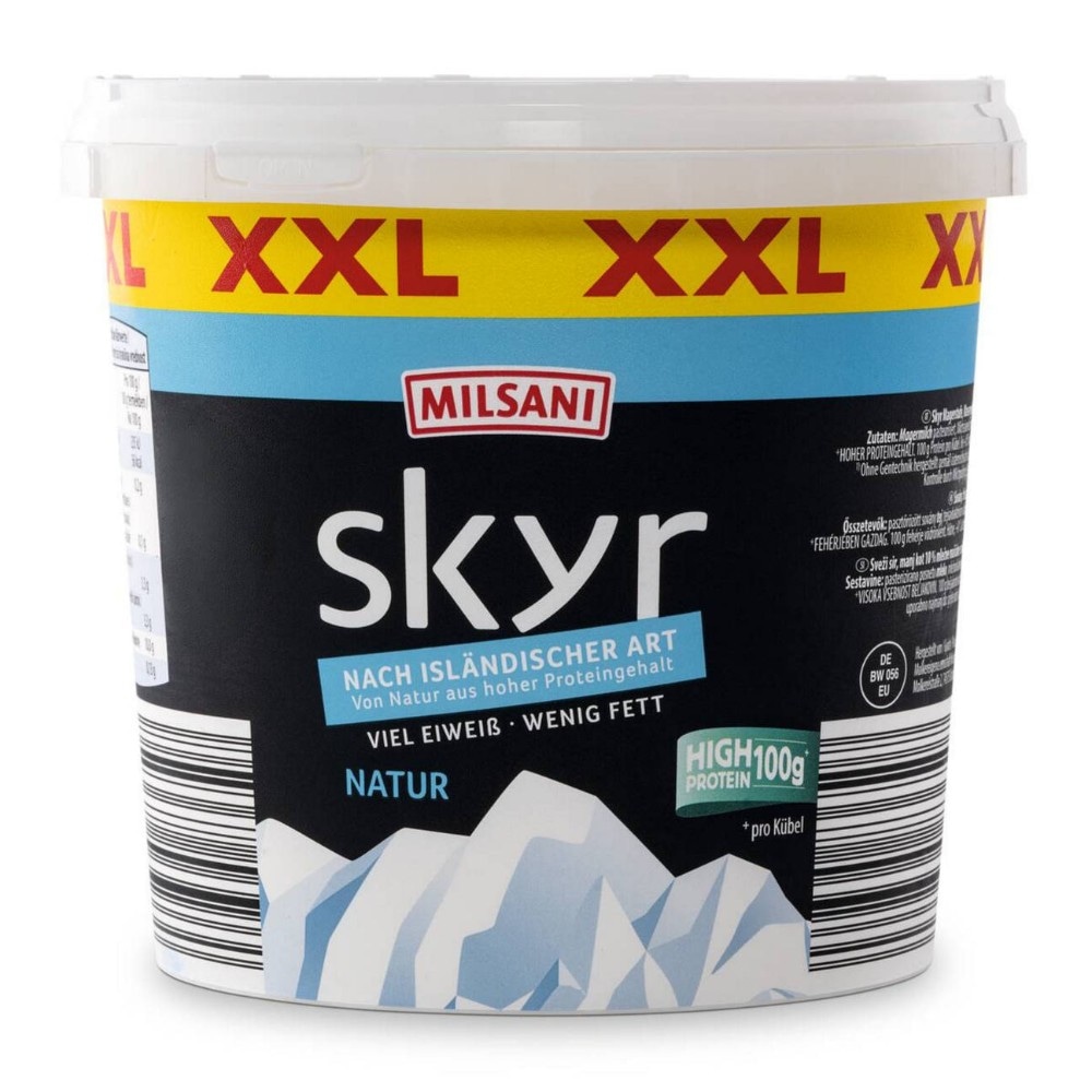 Milsani Skyr 1 kg Akcija v trgovini Hofer
