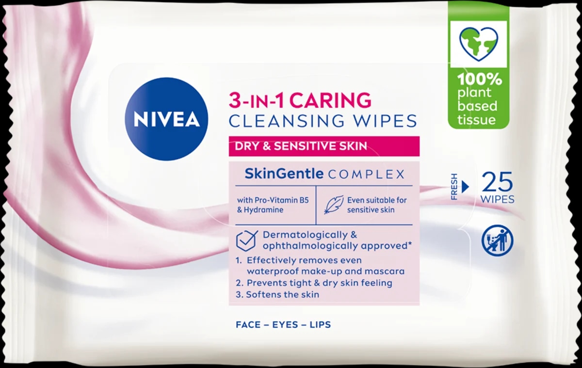 Nivea čistilni robčki - Akcija v trgovini Tuš