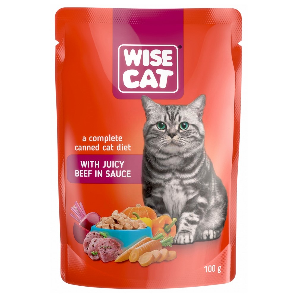 Hrana za mačke WISE CAT 100 g - Akcija v trgovini Pevex