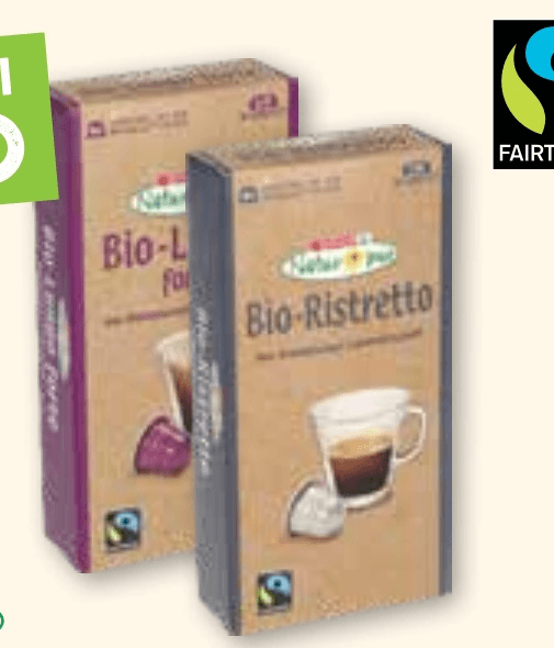 Natur pur Kavne kapsule 10/1 - Akcija v trgovini Spar