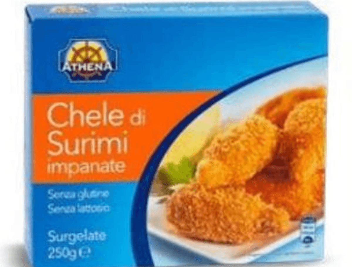 Athena Panirane rakove klešče 250 g - Akcija v trgovini Eurospin