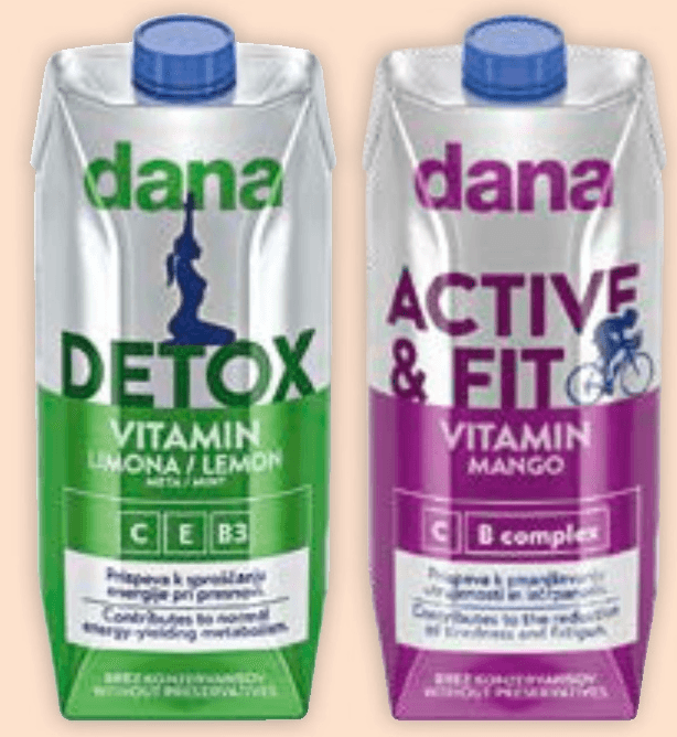 DANA vitaminska voda 750 ml - Akcija v trgovini Mueller