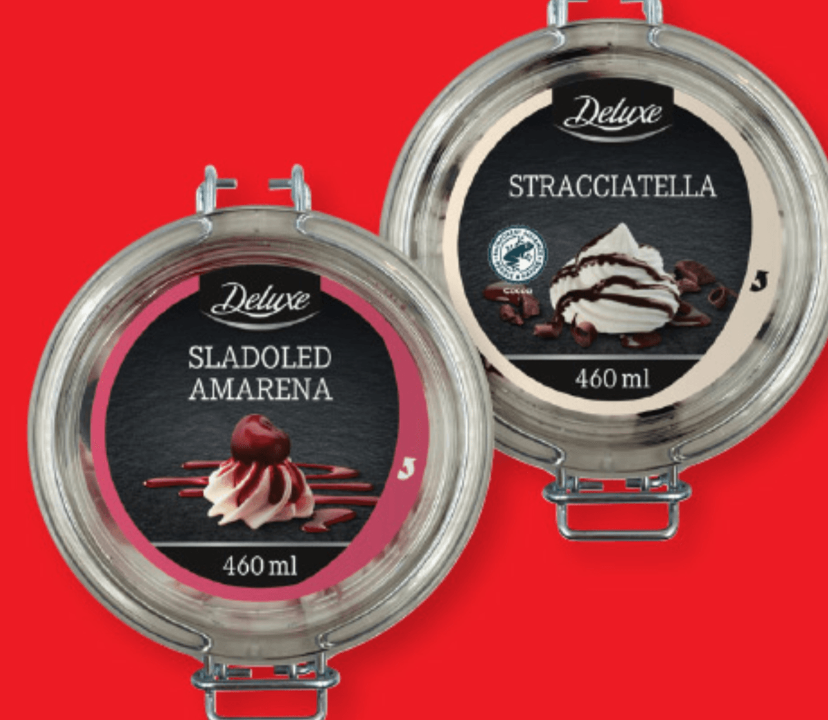 Deluxe Premium sladoled 460 ml - Akcija v trgovini Lidl