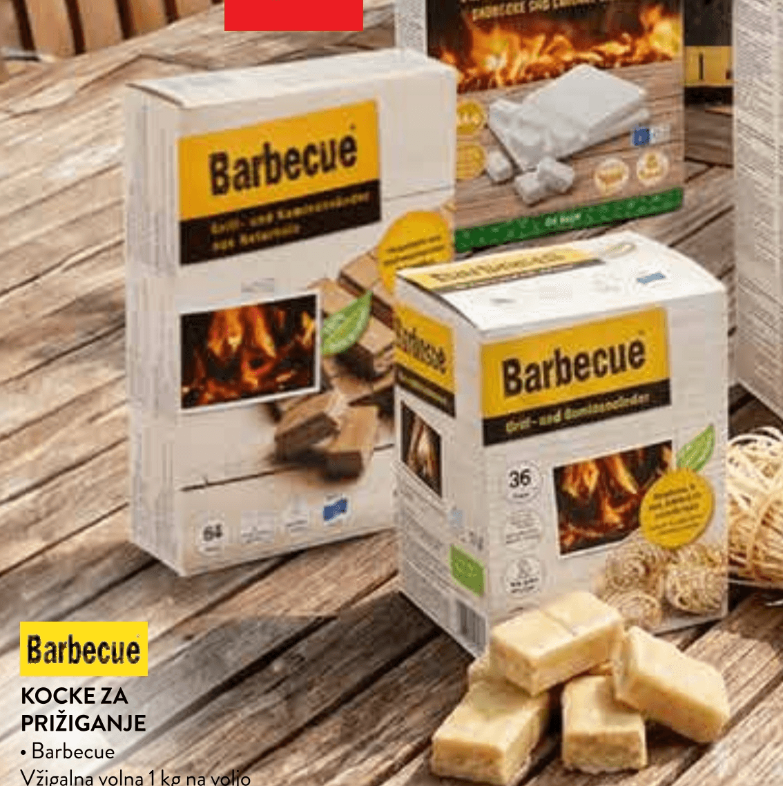 Barbecue Kocke za prižiganje - Akcija v trgovini Spar