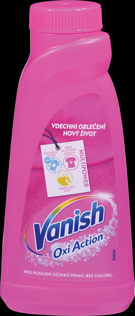 Vanish Oxi Action odstranjevalec madežev tekočina 2 l ali gel 1,5 l ali prašek 970 g - Akcija v trgovini Spar