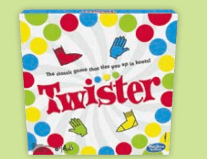 Družabna igra Twister - Akcija v trgovini Mueller