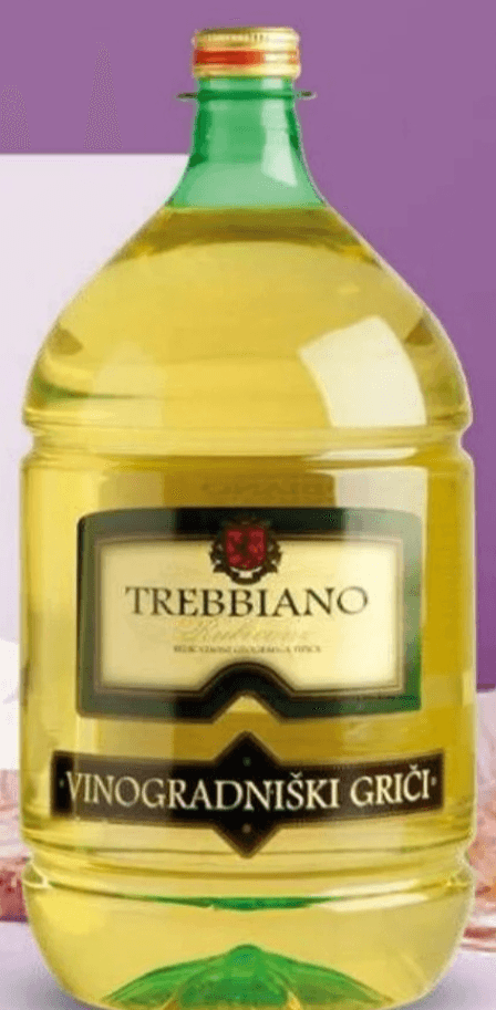 Trebbiano Vinogradniški Griči 5 l - Akcija v trgovini Eurospin
