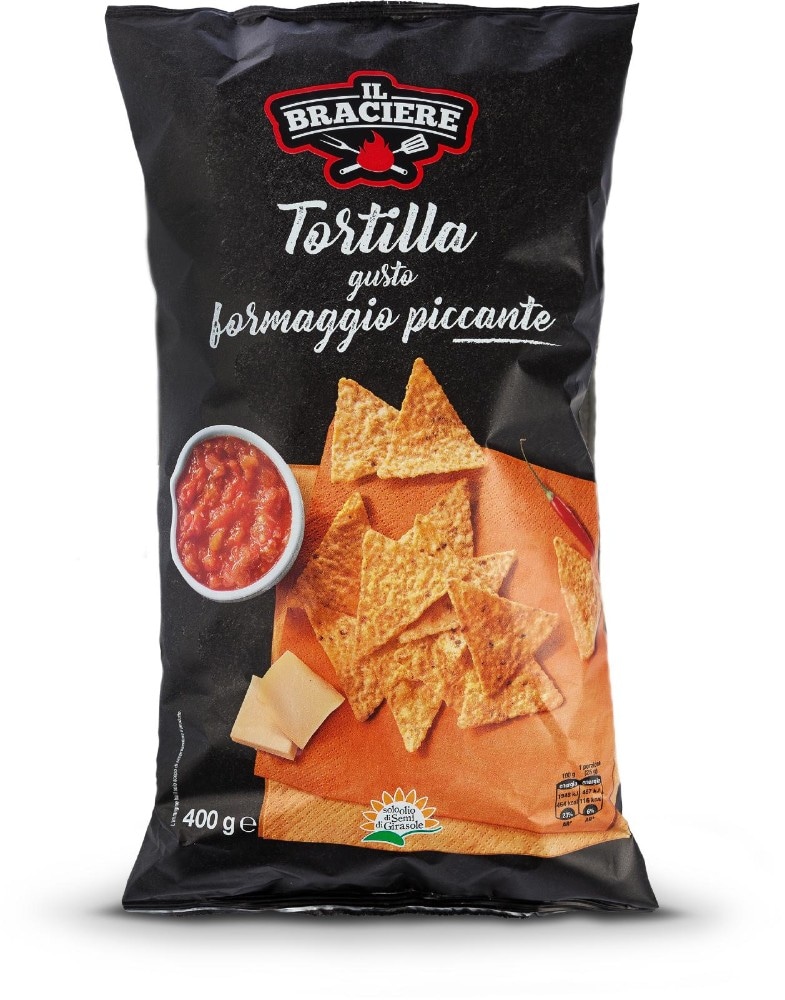 IL BRACIERE Hrustljavi čips Le Grigliate 180 g - Akcija v trgovini Eurospin