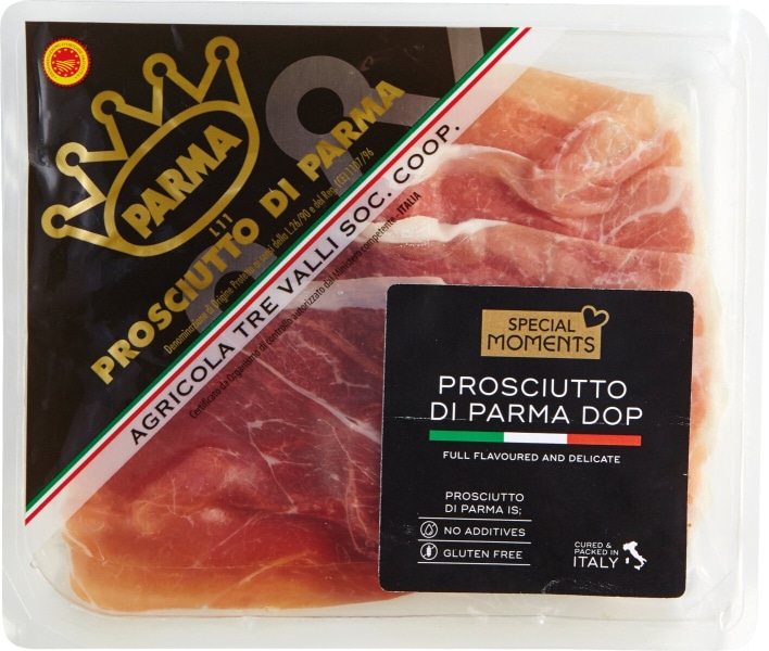 Pršut Parma Special Moments 90 g - Akcija v trgovini Mercator
