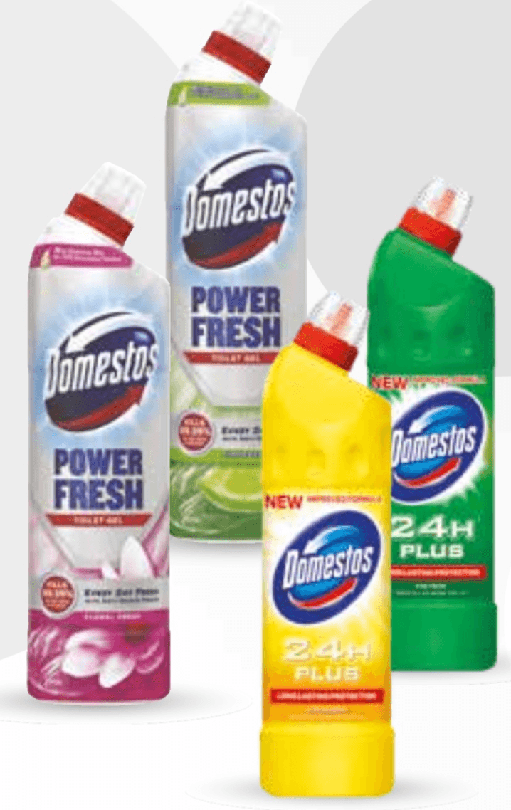 Izdelki Domestos in Cif - Akcija v trgovini Mercator