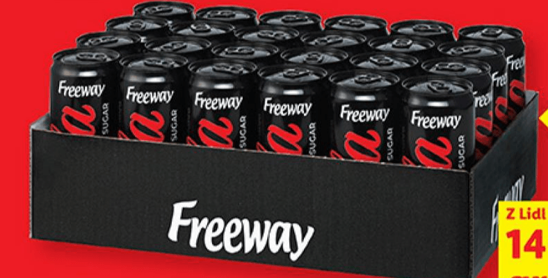 Freeway Cola Zero 0,33 l Akcija v trgovini Lidl