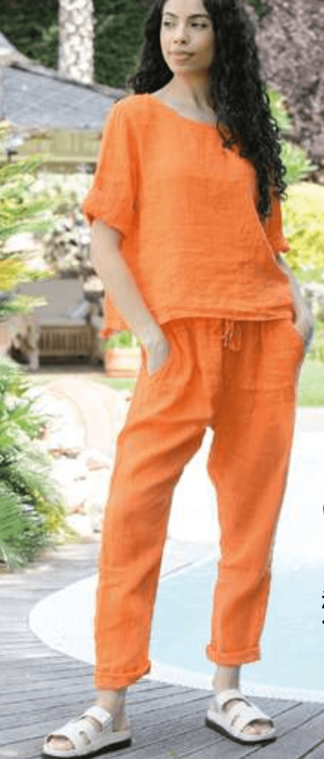 Ženska lanena majica - Akcija v trgovini E.Leclerc