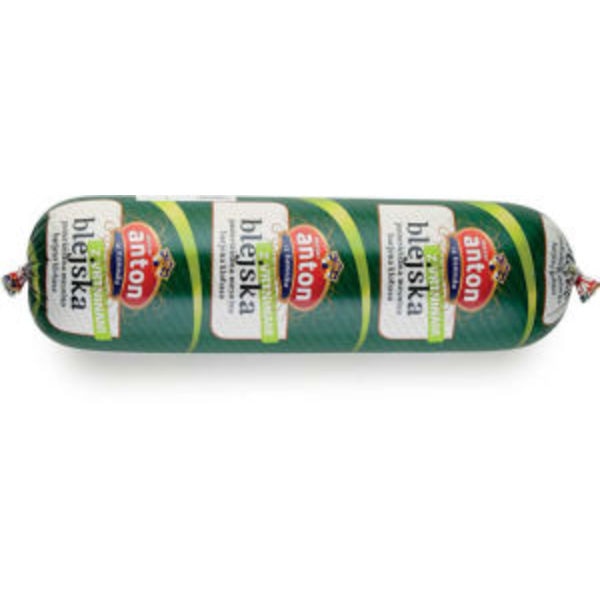 Blejska klobasa 1 kg Anton - Akcija v trgovini Tuš