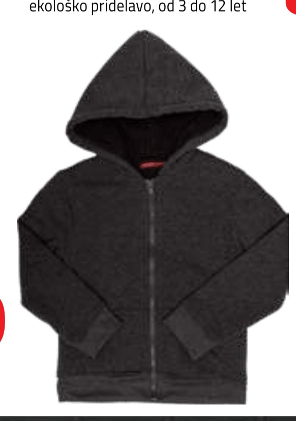 Deška podložena jopa TISSAIA Basics - Akcija v trgovini E.Leclerc