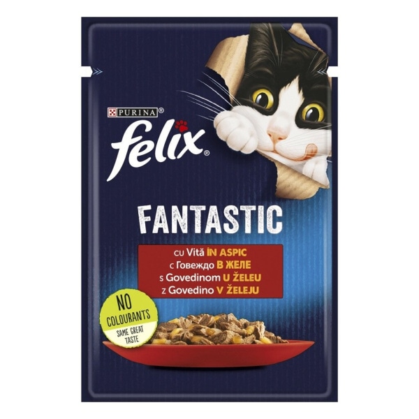 Felix mokra mačja hrana 80 g, 85 g - Akcija v trgovini Tuš