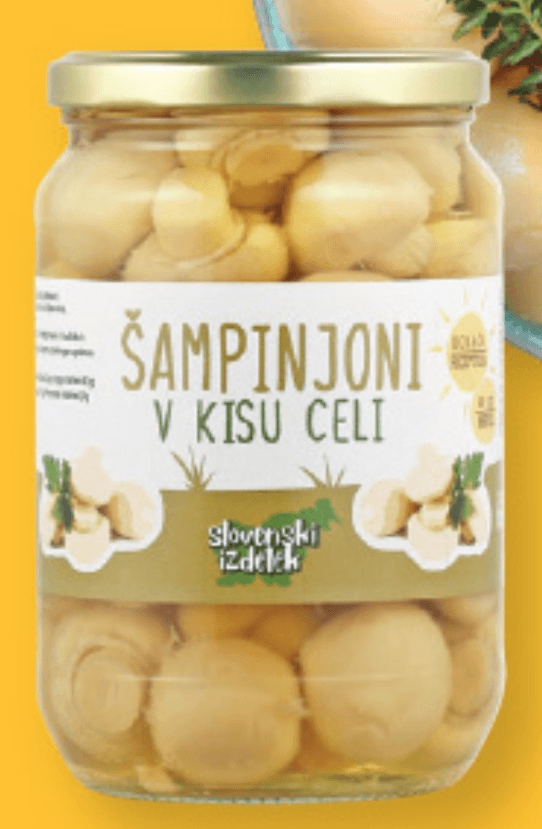 Šampinjoni v kisu 720 ml - Akcija u trgovini Lidl