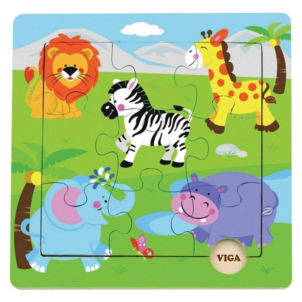 Lesena sestavljanka VIGA - Akcija v trgovini Spar