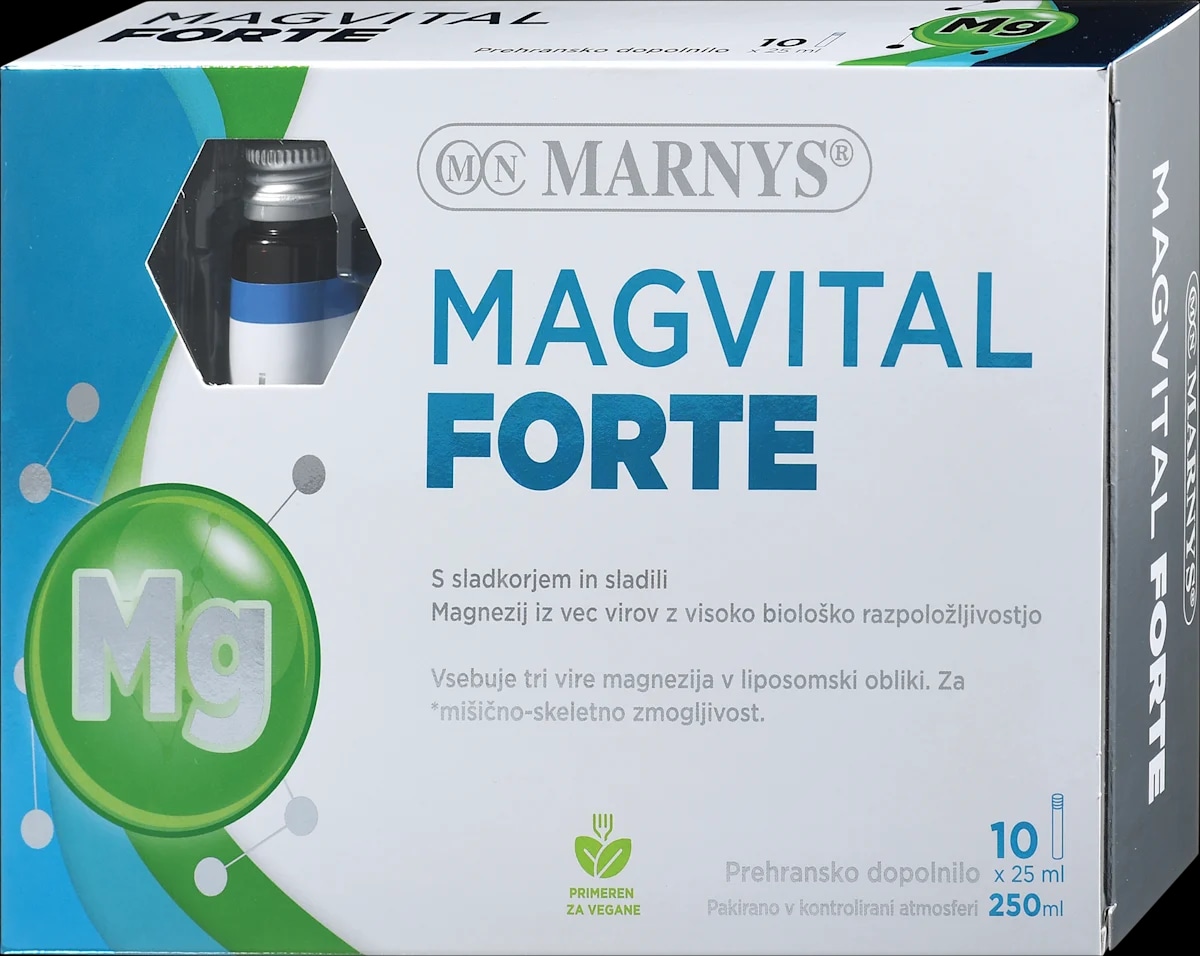 MARNYS Magvital Forte 10x25 ml - Akcija v trgovini Dm
