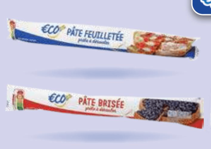 Listnato ali krhko testo Eco 230 g - Akcija v trgovini E.Leclerc