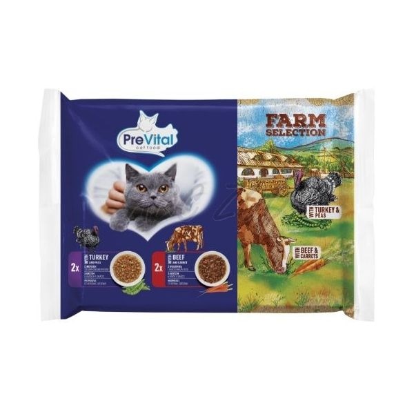 PreVital Hrana za mačke 4 x 85 g - Akcija v trgovini Jager