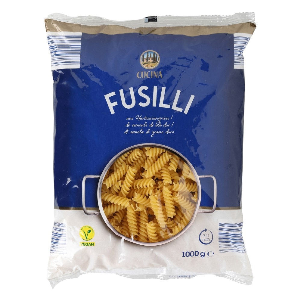 Cucina Nobile testenine fusilli 1 kg Akcija v trgovini Hofer