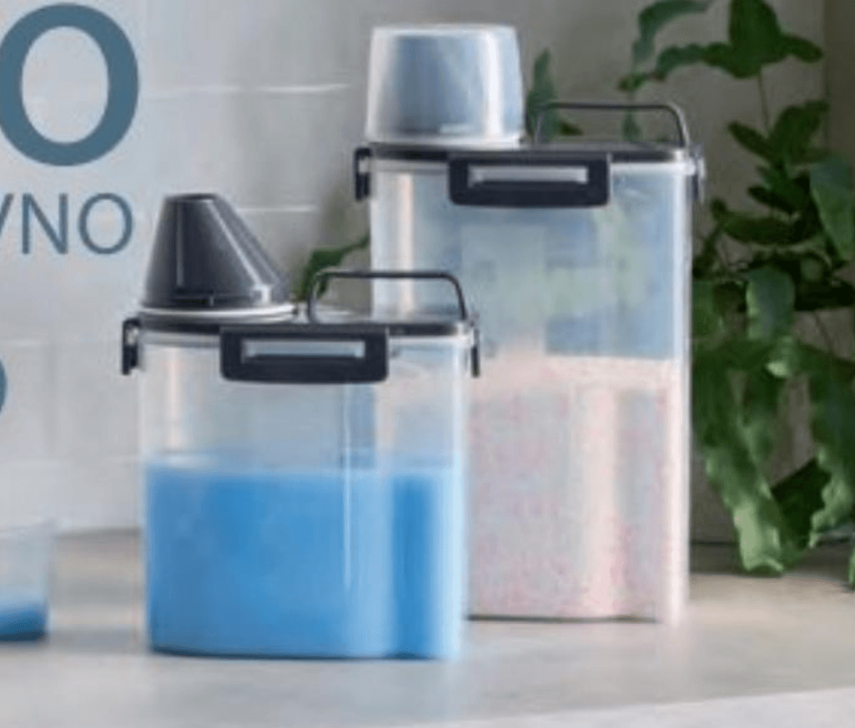 Posode za shranjevanje pralnih sredstev - Akcija v trgovini NKD