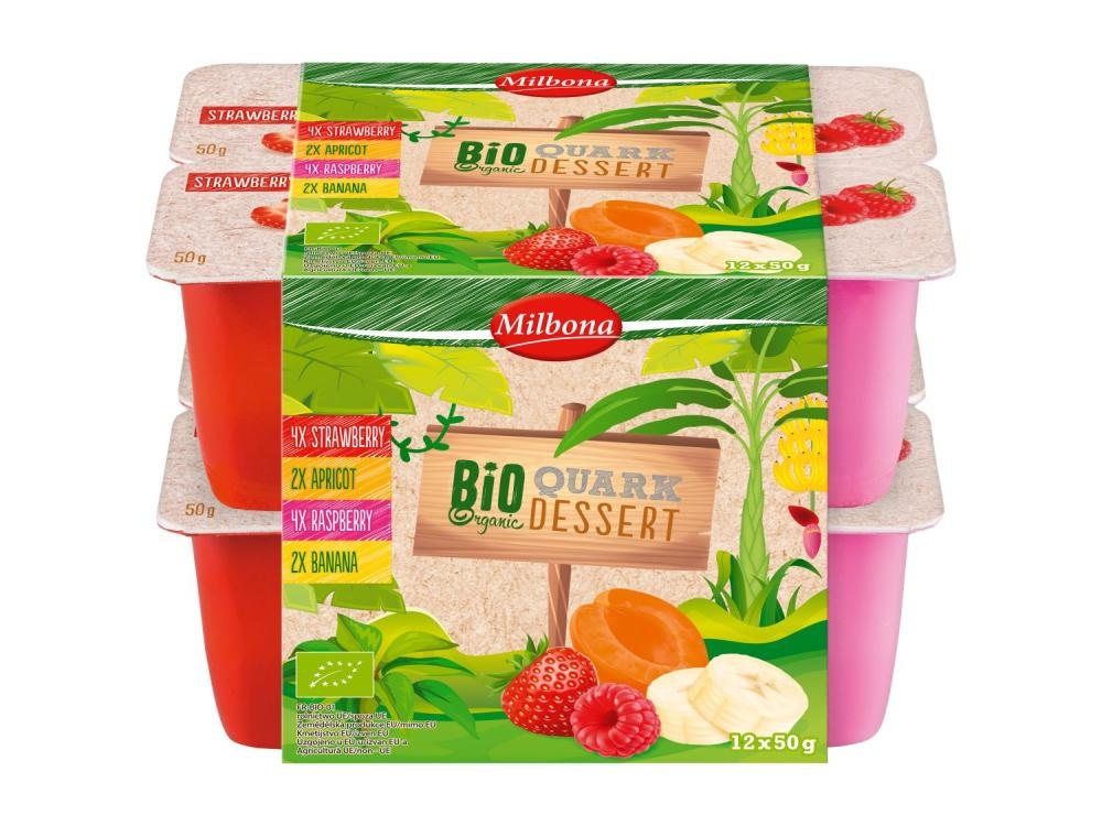 Milbona Bio zrnata skuta 200 g - Akcija v trgovini Lidl