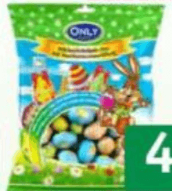 Čokoladna Jajčka 400 g Only - Akcija v trgovini Jager