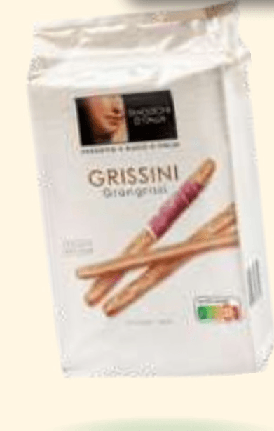 Grisini z oljčnim oljem 300 g Grissini - Akcija v trgovini E.Leclerc