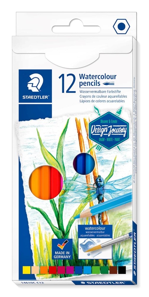 Barvice Akvarel Design Journey 12/1 STAEDTLER Akcija v trgovini E.Leclerc