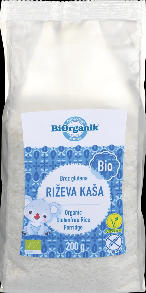 BiOrganic bio riževa kaša brez glutena 200 g - Akcija v trgovini Dm