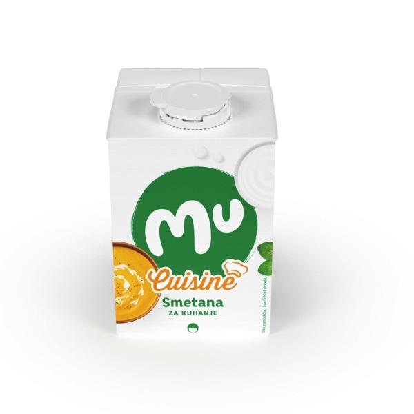 Smetana za kuhanje Mu Cuisine 500 ml - Akcija v trgovini Tuš