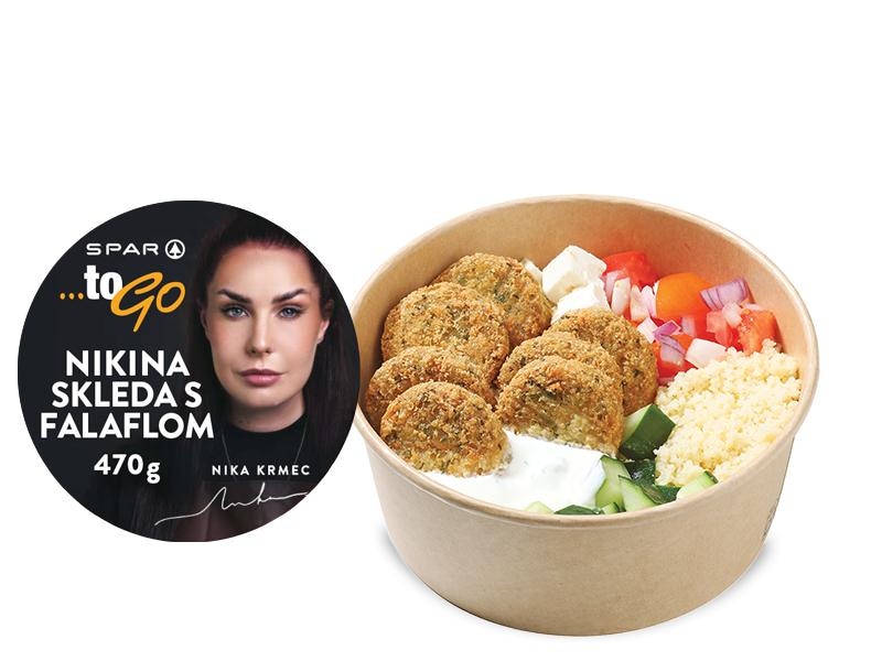 SPAR toGo Nikina Skleda s Falafom - Akcija v trgovini Spar