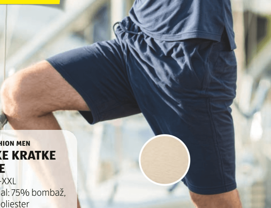 UP 2 FASHION Moške kratke hlače - Akcija v trgovini Hofer