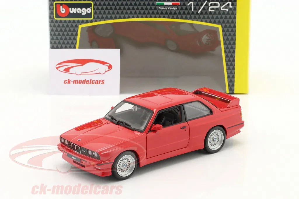 BMW M3 E30 Rdeča Burago - Akcija v trgovini Mueller