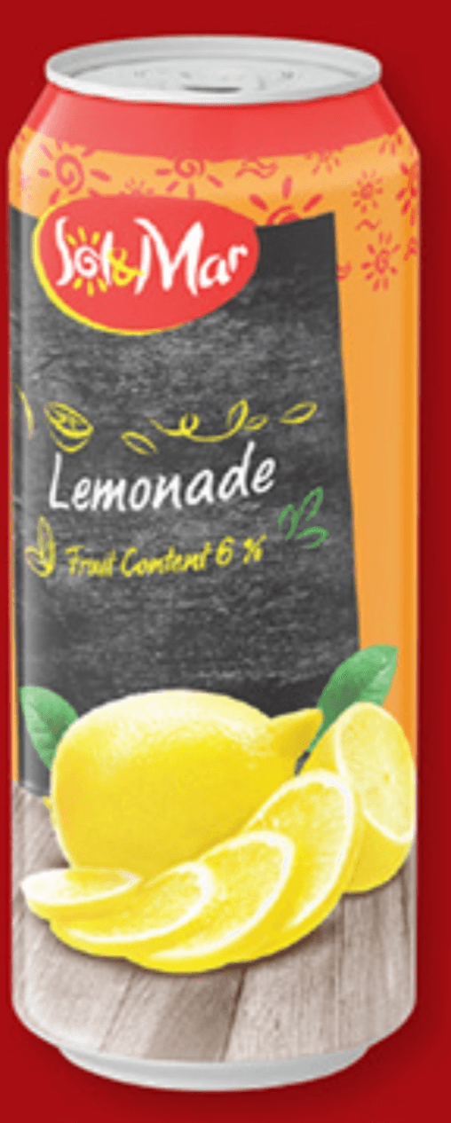 SOL&MAR Gazirana pijača 330 ml - Akcija v trgovini Lidl