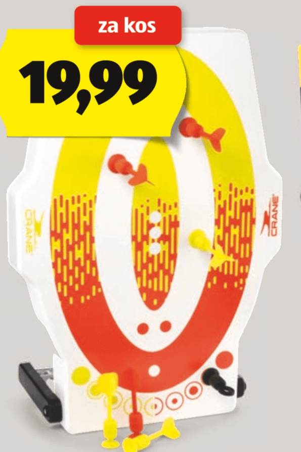 Spretnostne igre pikado CRANE - Akcija v trgovini Hofer