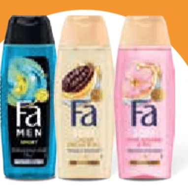 Gel za prhanje Fa 250ml - Akcija u trgovini Mercator