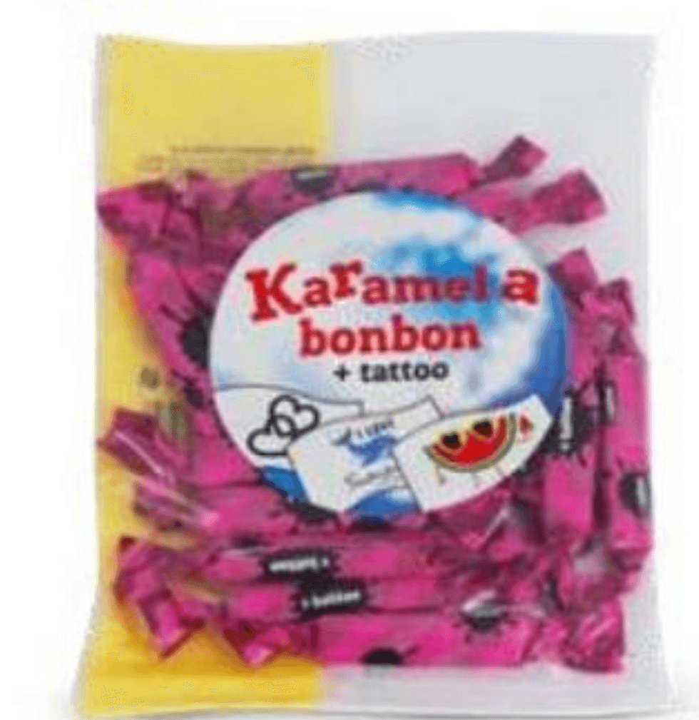 Sadni mehki bonboni s tatuji 90 g - Akcija v trgovini Eurospin