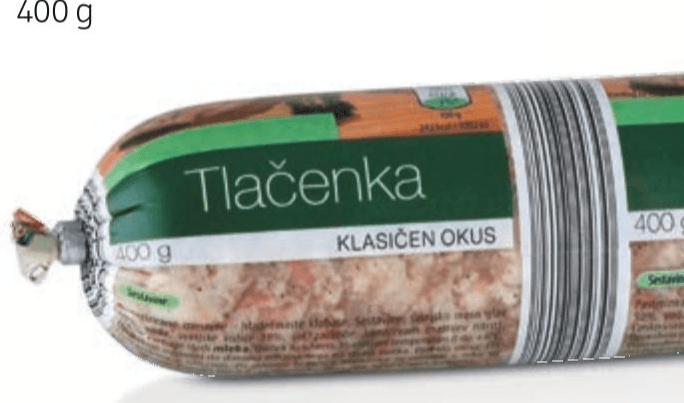 Tlačenka 400 g - Akcija v trgovini Hofer