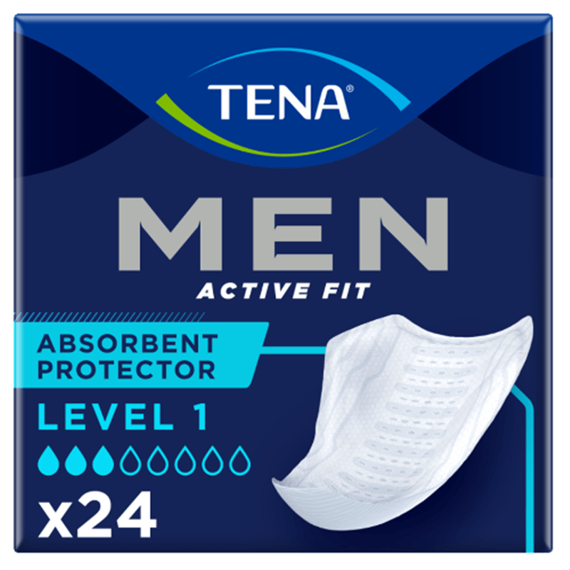 Tena Men Active Fit Vložki za inkontinenco 24/1 - Akcija v trgovini Tuš