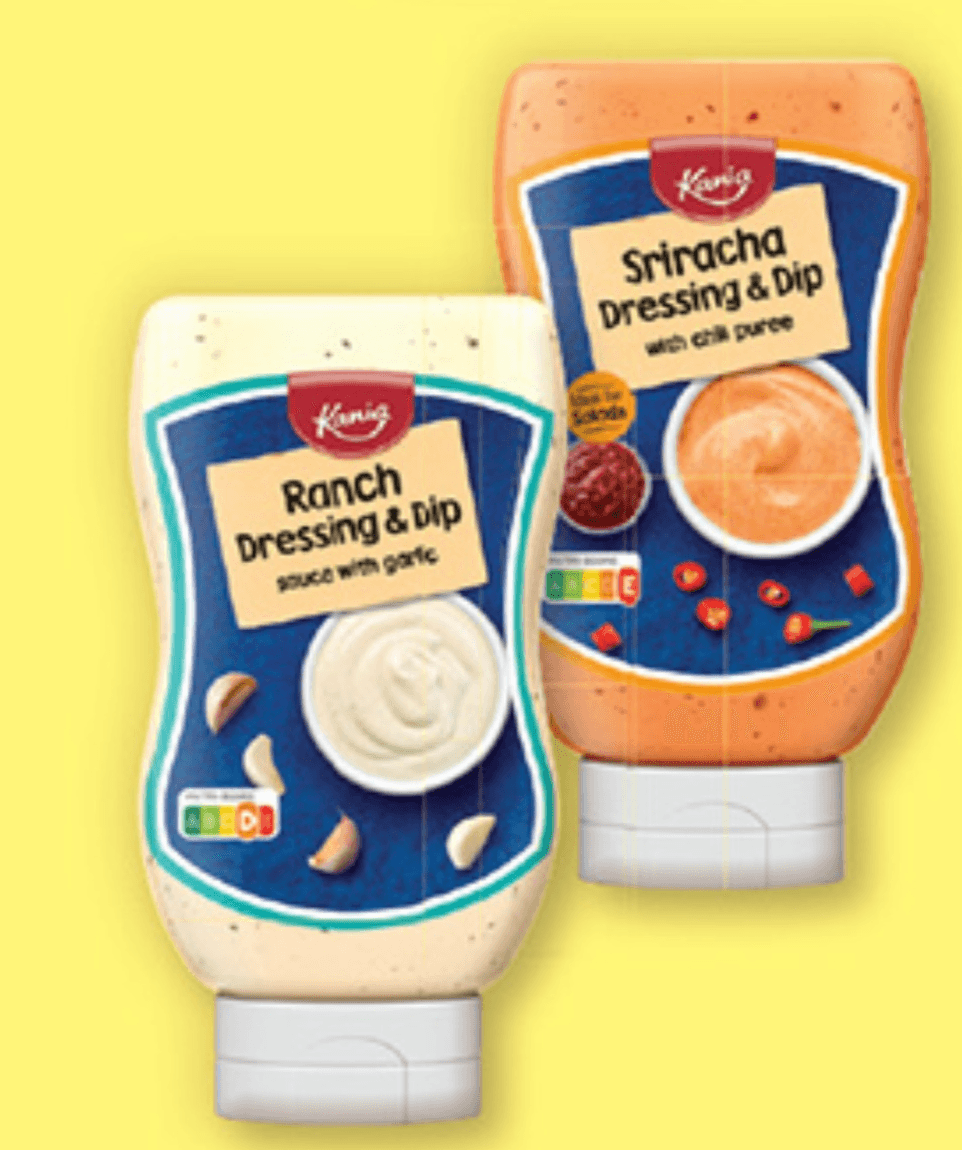 KANIA Začinjen preliv/pomaka 315 ml - Akcija v trgovini Lidl