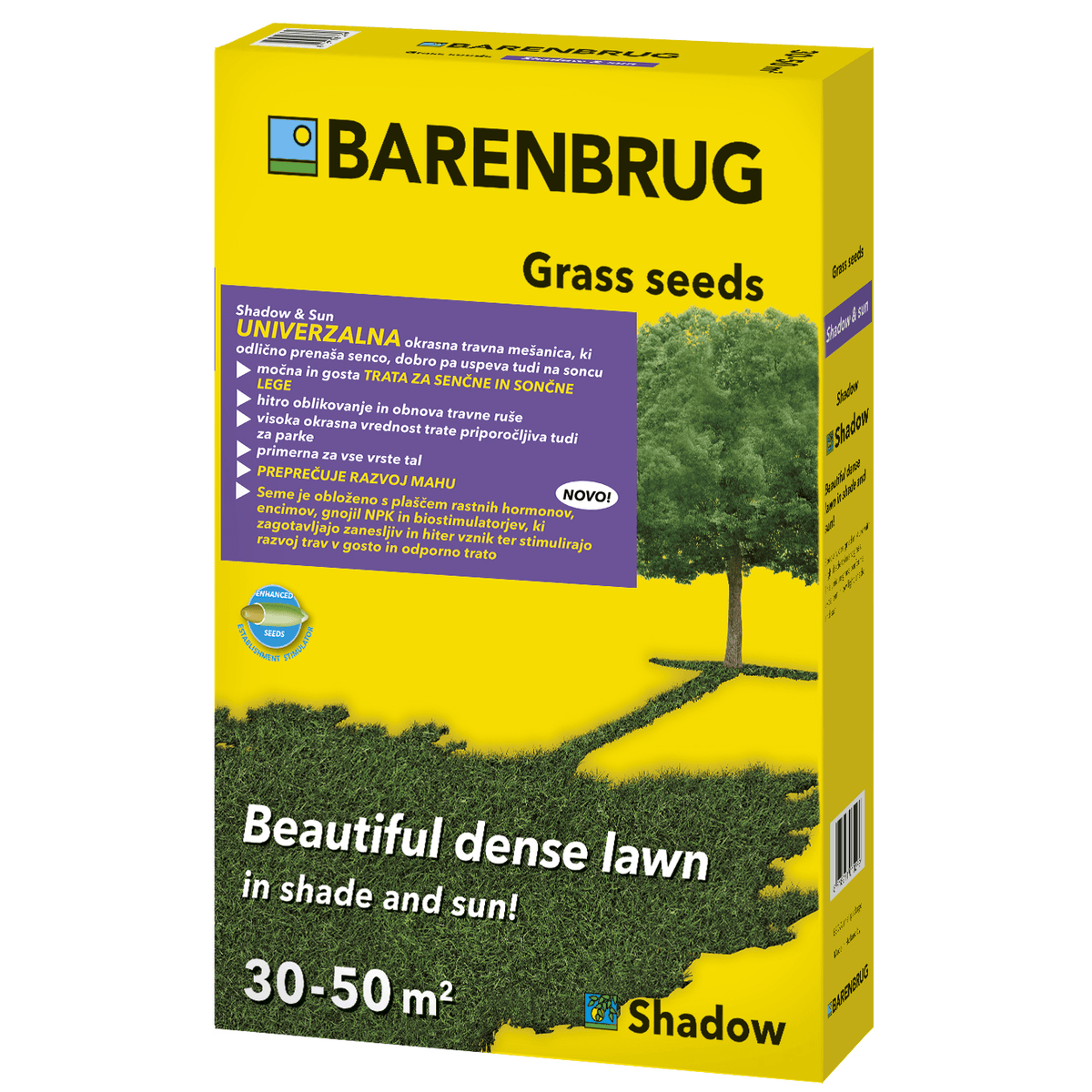 Seme travna mešanica Shadow&Sun 1 kg BARENBRUG - Akcija v trgovini Jager