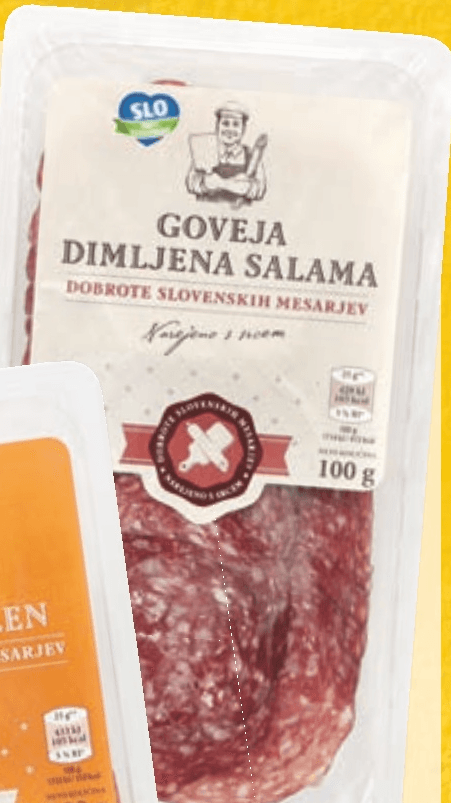 Goveja Dimljena Salama 100 g SLO - Akcija v trgovini Hofer