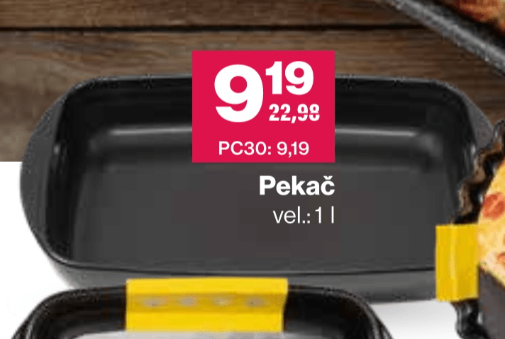 Delimano pekač 1 l - Akcija v trgovini Mercator
