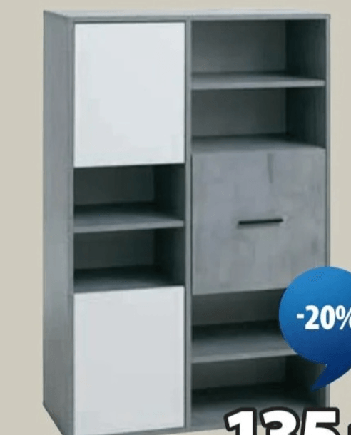 Knjižna omara BILLUND - Akcija v trgovini Jysk